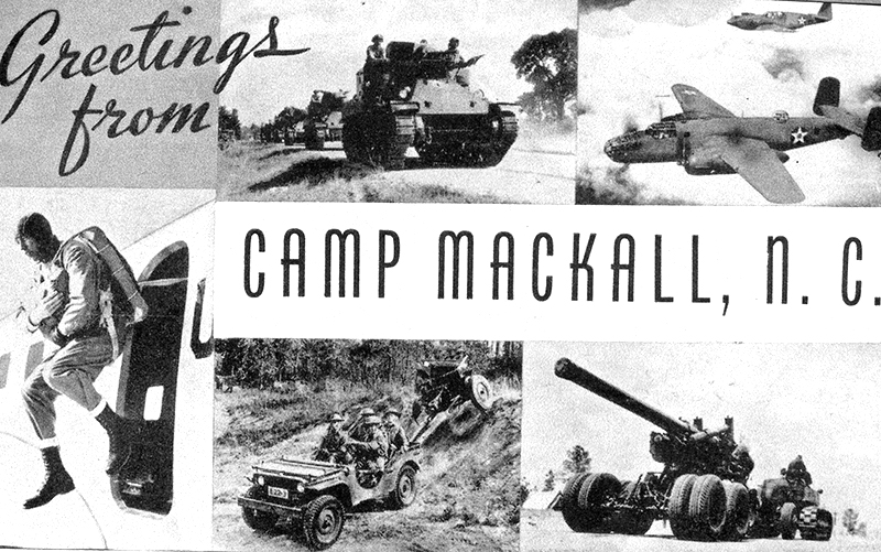 Camp Mackall North Carolina 11th Airborne Division