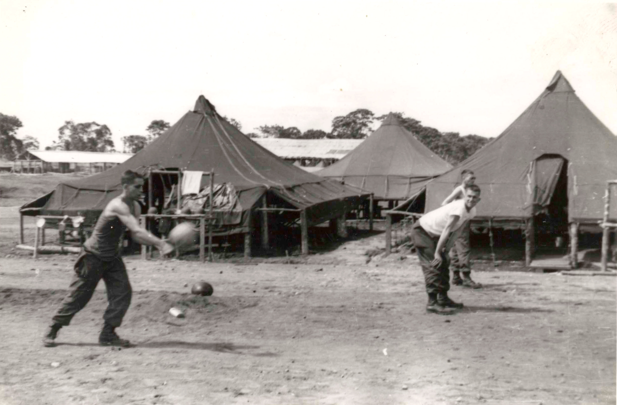 511th PIR volleyball New Guinea