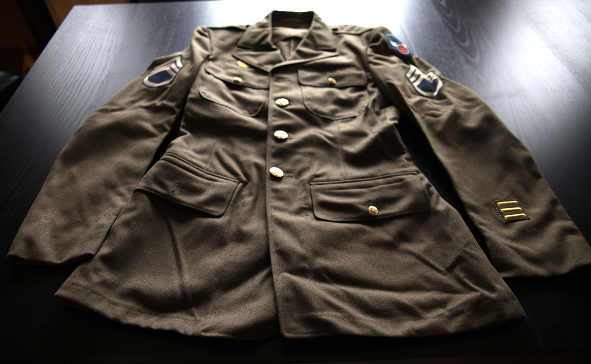 Dress Jacket WWII paratrooper 11th airborne