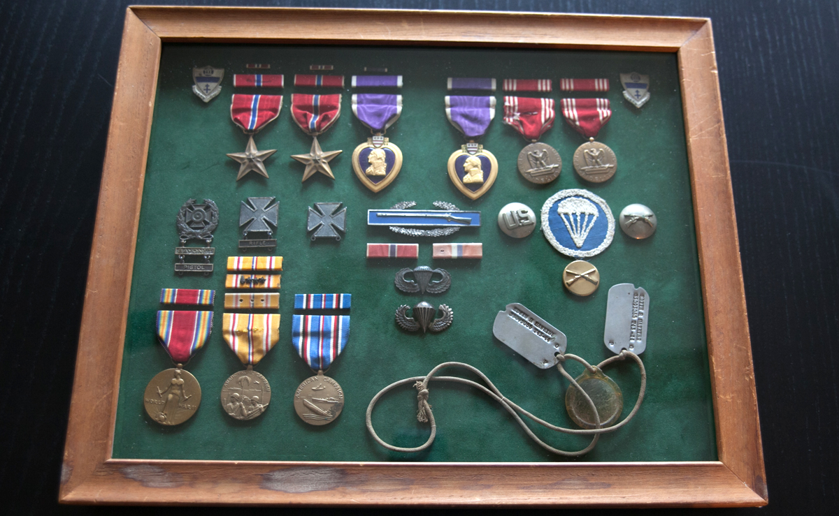 WWII Veteran Medals Edwin Hawkins